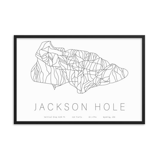 Framed Poster - Jackson Hole