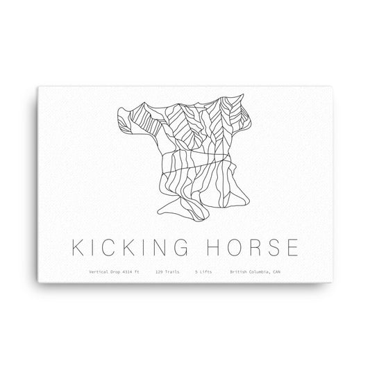 Canvas - Kicking Horse