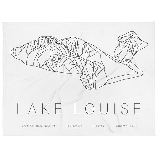 Throw Blanket - Lake Louise
