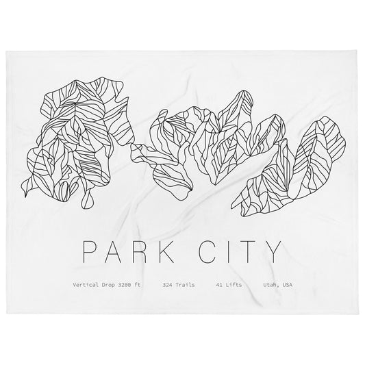Throw Blanket - Park City