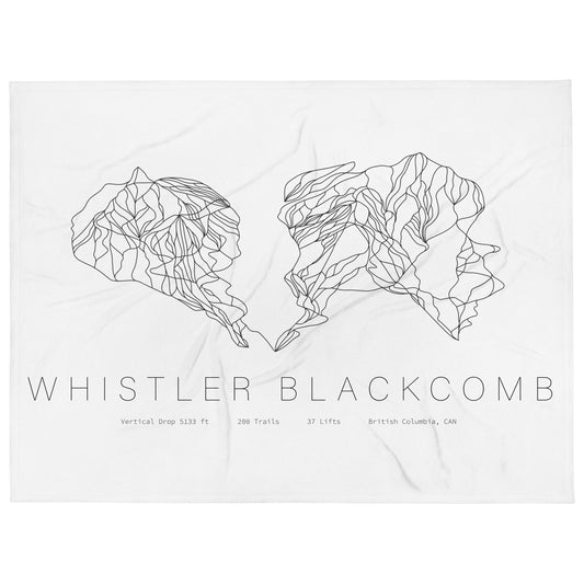 Throw Blanket - Whistler Blackcomb