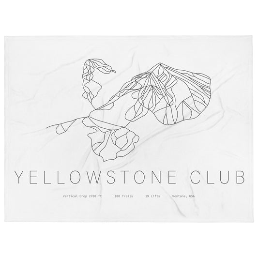 Throw Blanket - Yellowstone Club