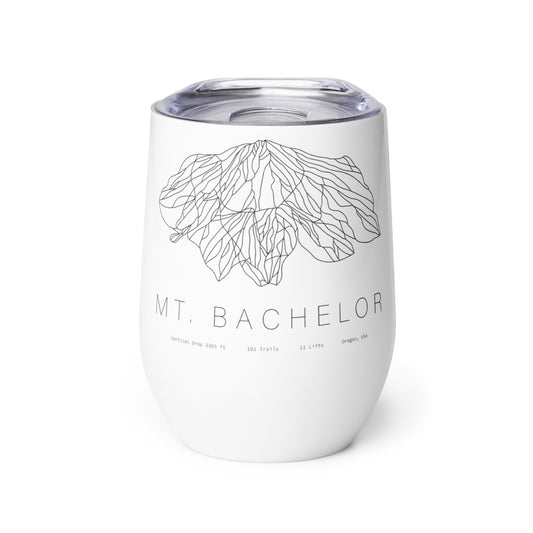 Wine Tumbler - Mt. Bachelor