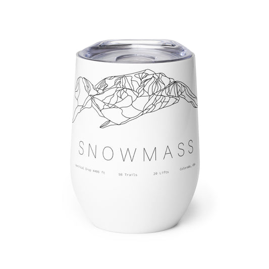 Wine Tumbler - Snowmass