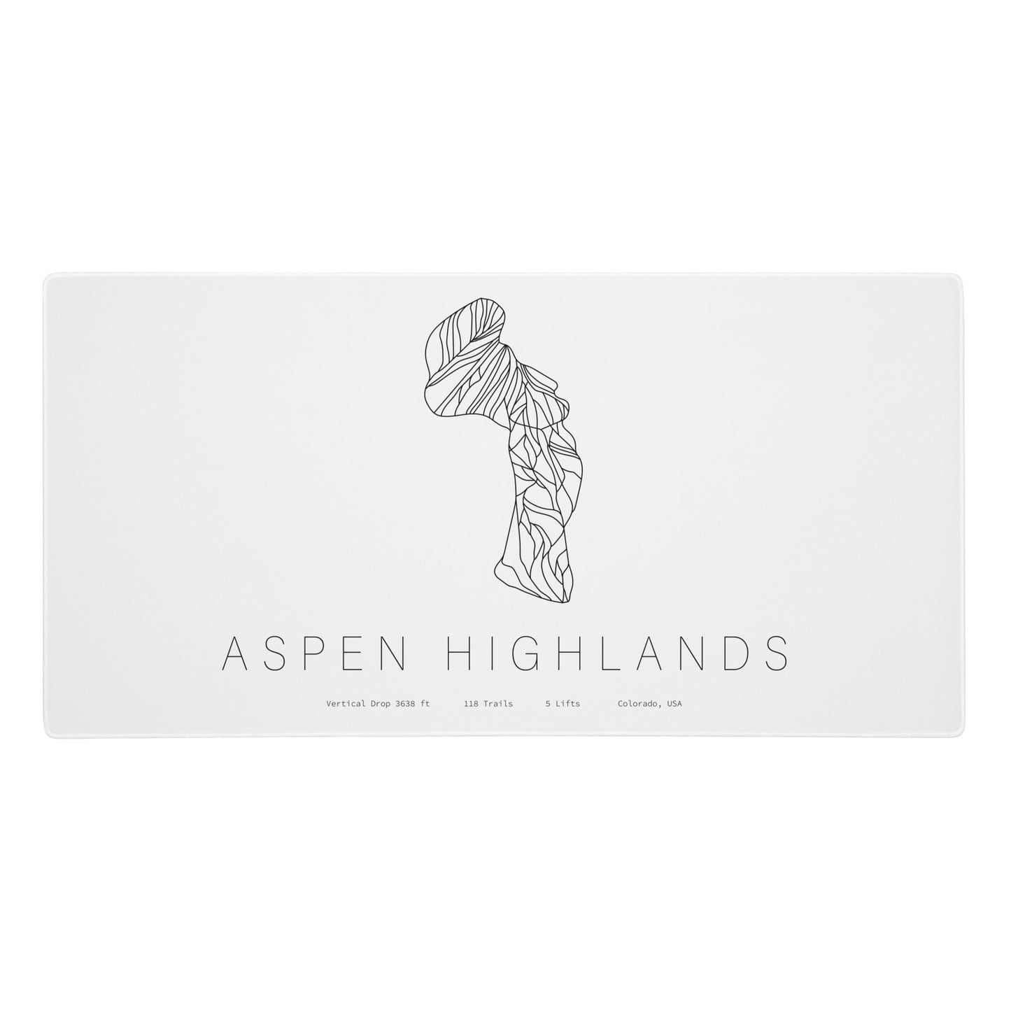 Gaming Mouse Pad - Aspen Highlands