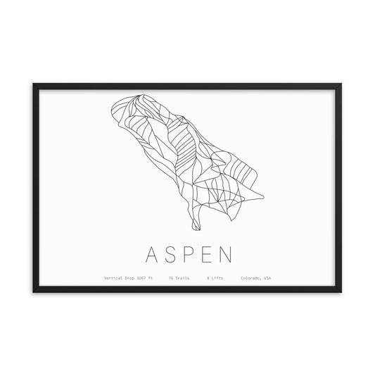 Framed Poster - Aspen