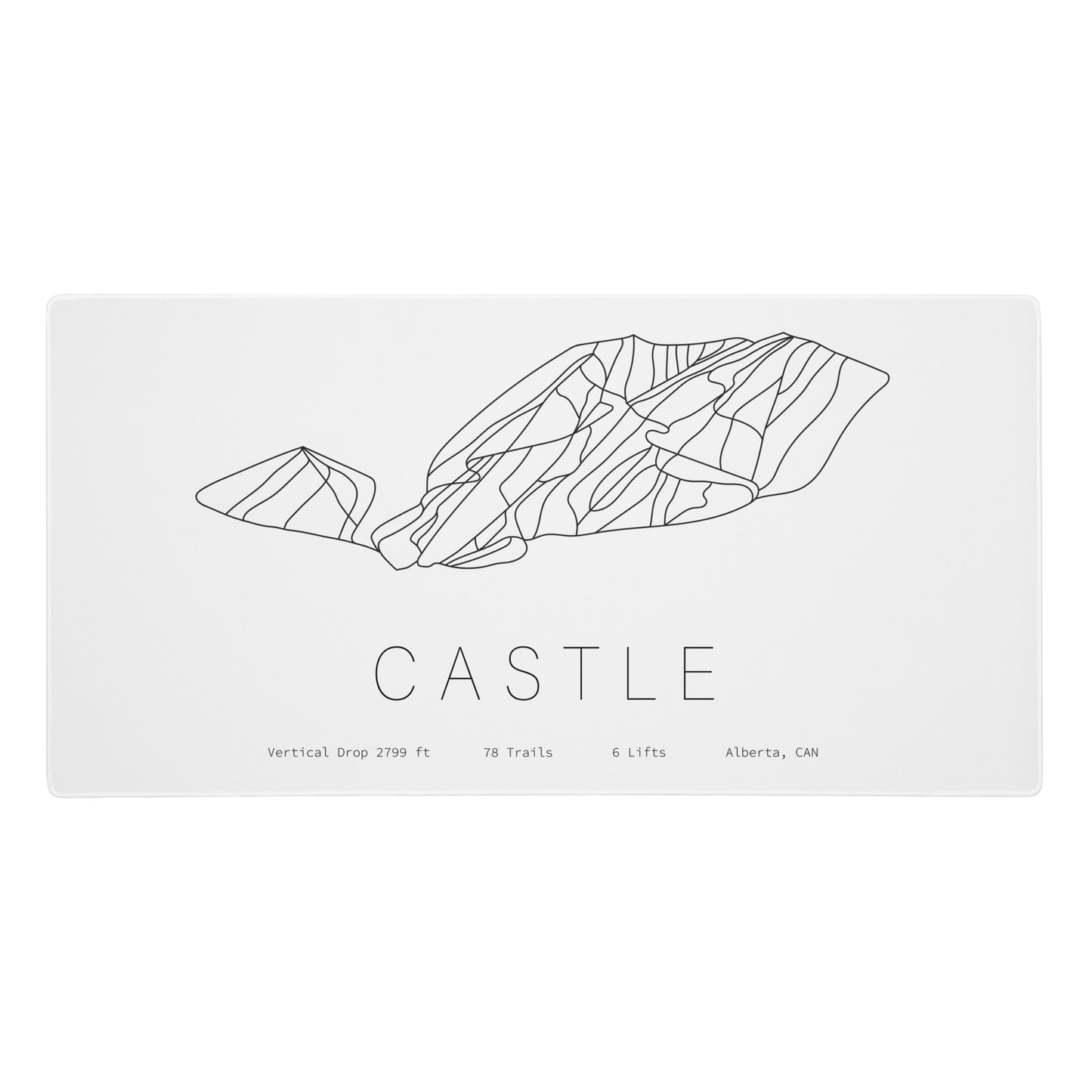 Gaming Mouse Pad - Castle