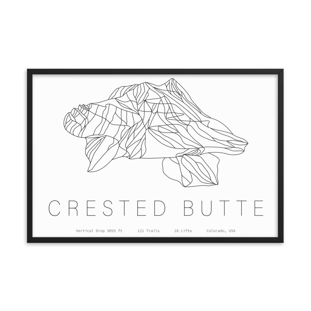 Framed Poster - Crested Butte