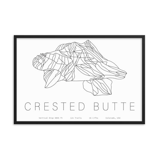 Framed Poster - Crested Butte