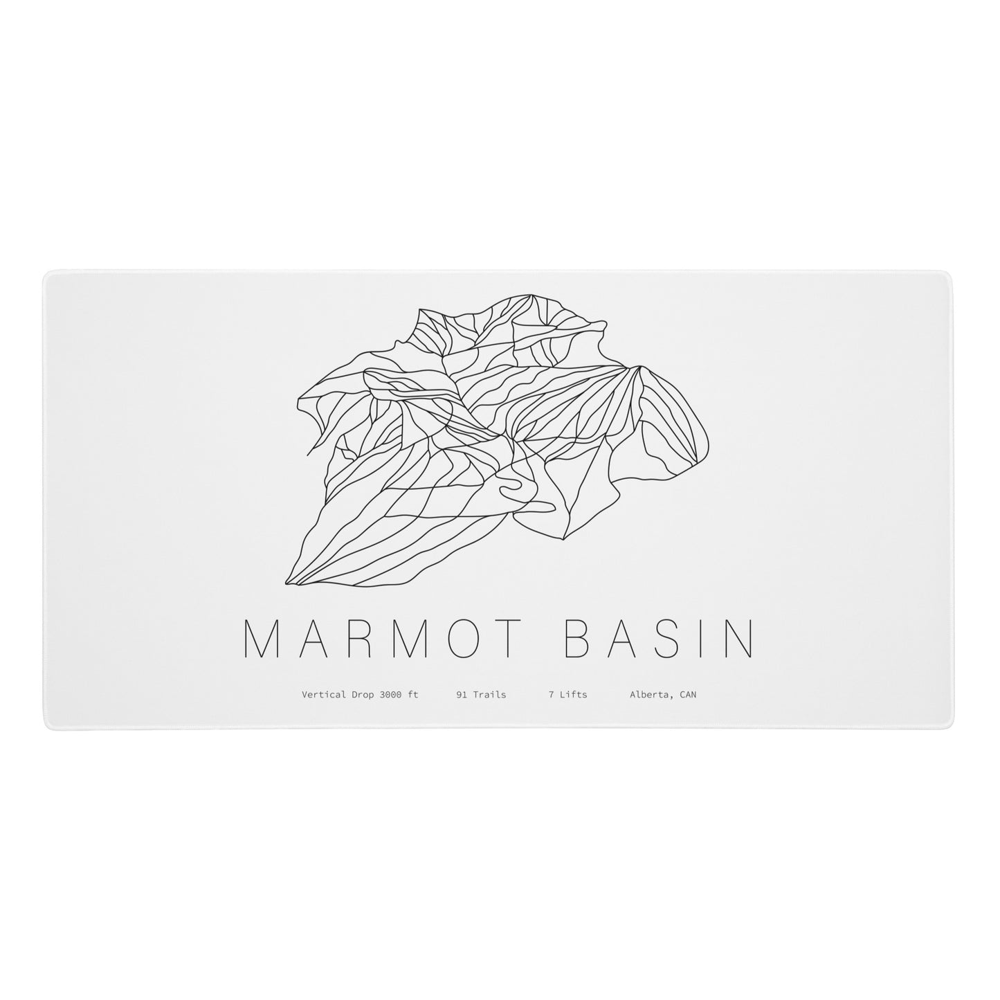 Gaming Mouse Pad - Marmot Basin