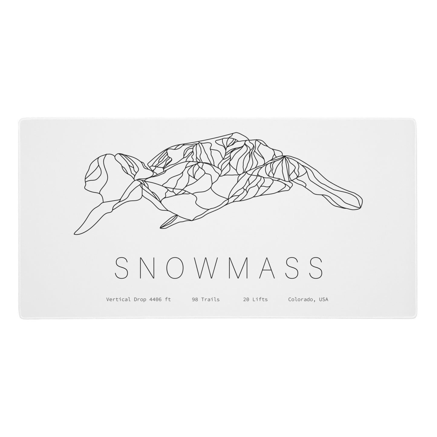 Gaming Mouse Pad - Snowmass