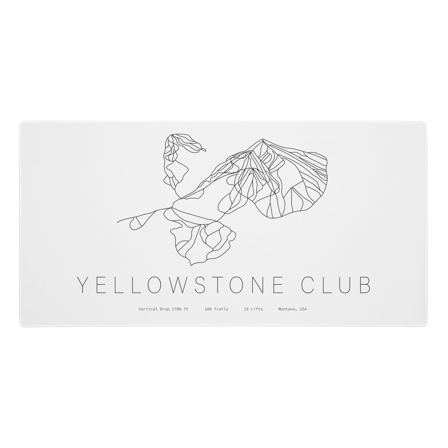 Gaming Mouse Pad - Yellowstone Club