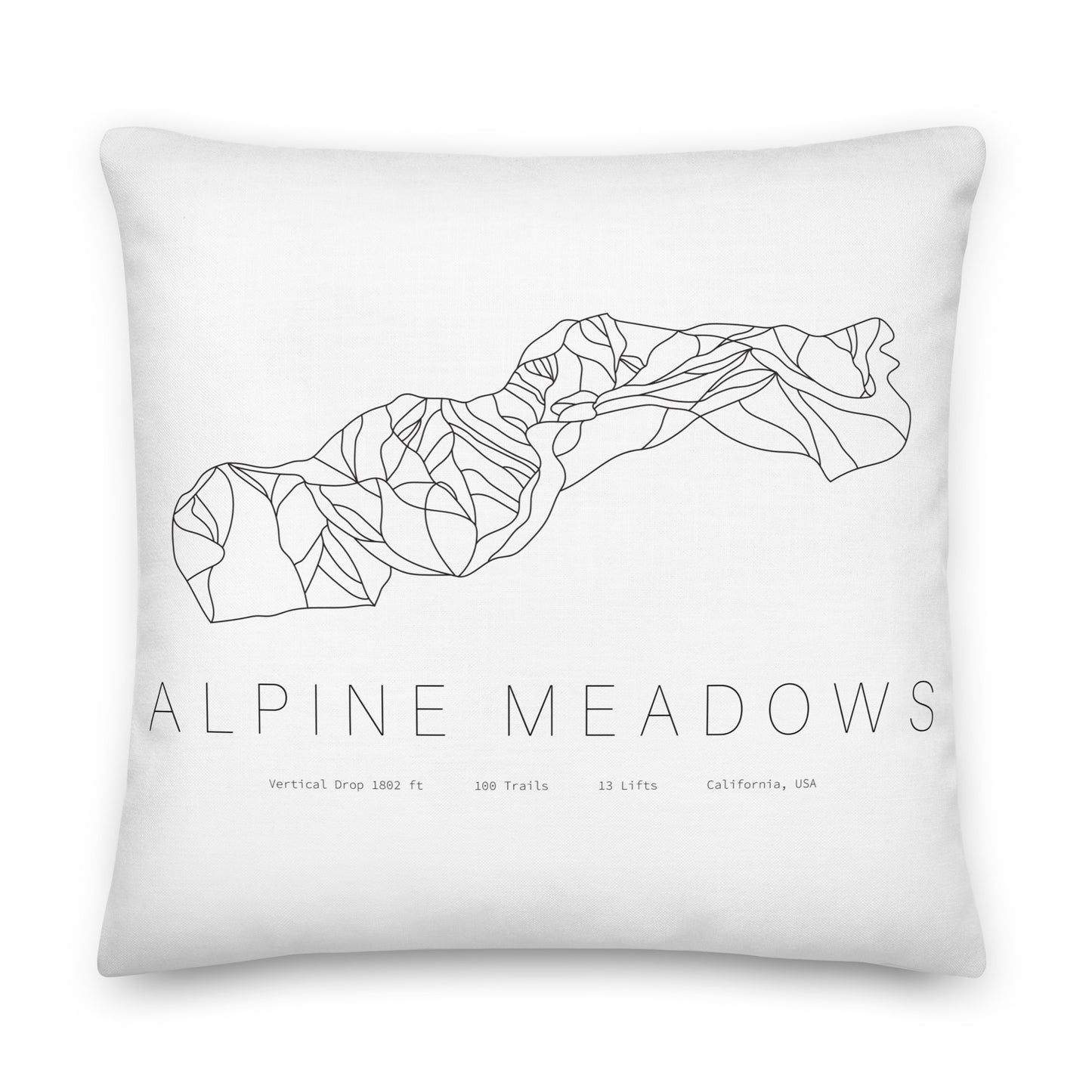 Premium Pillow - Alpine Meadows