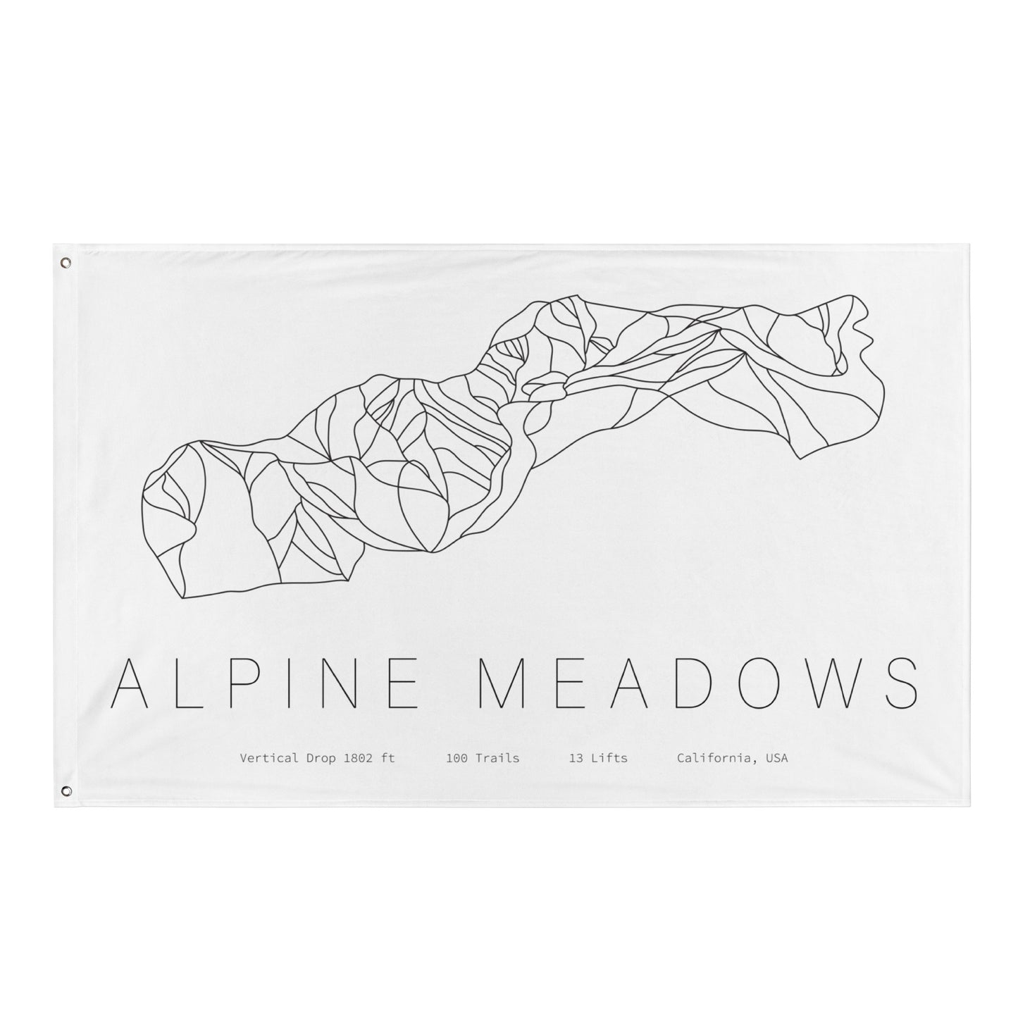 Flag - Alpine Meadows