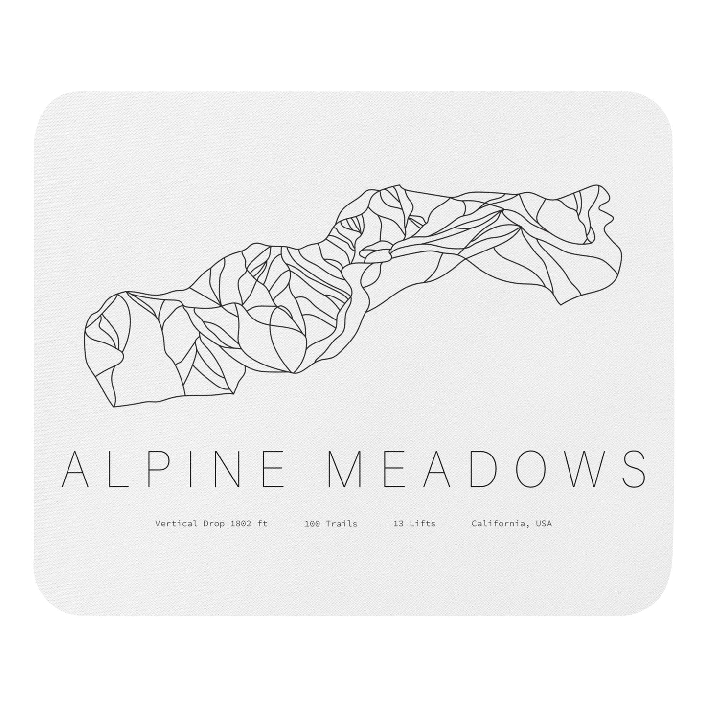 Mouse Pad - Alpine Meadows