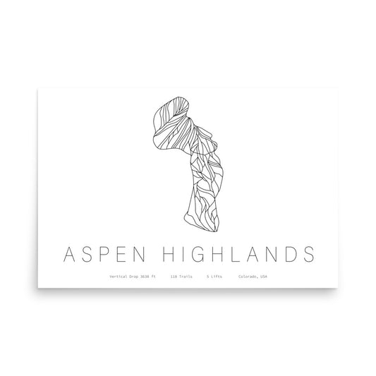 Poster - Aspen Highlands