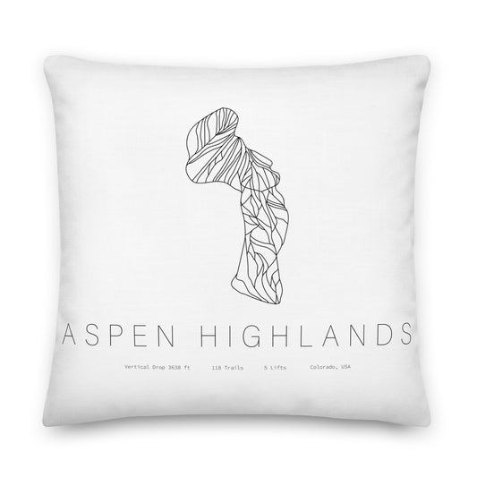 Premium Pillow - Aspen Highlands