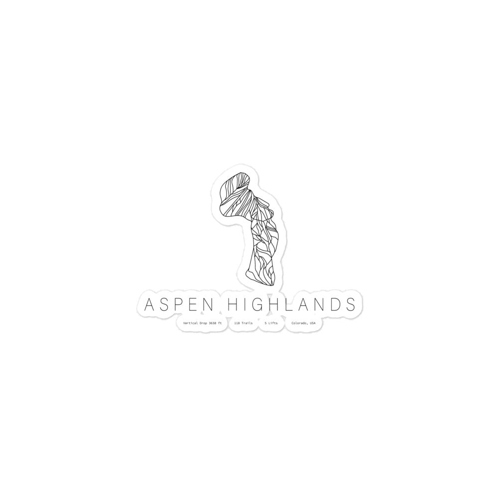 Stickers - Aspen Highlands