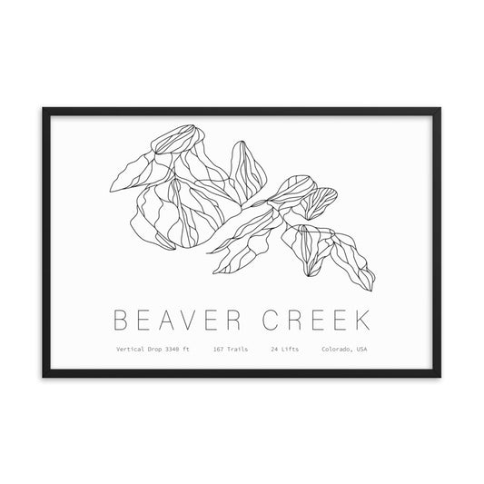 Framed Poster - Beaver Creek