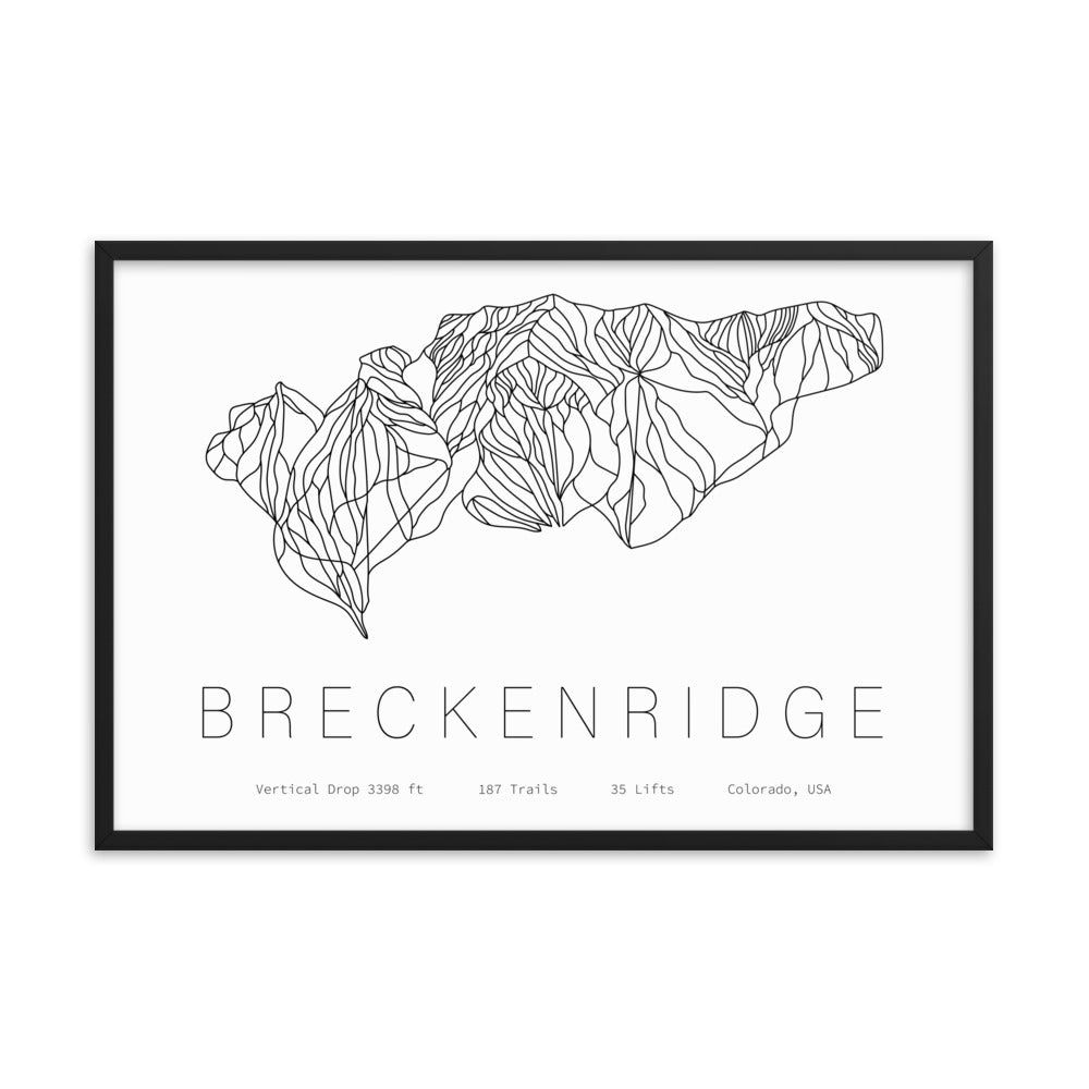 Framed Poster - Breckenridge