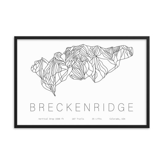 Framed Poster - Breckenridge