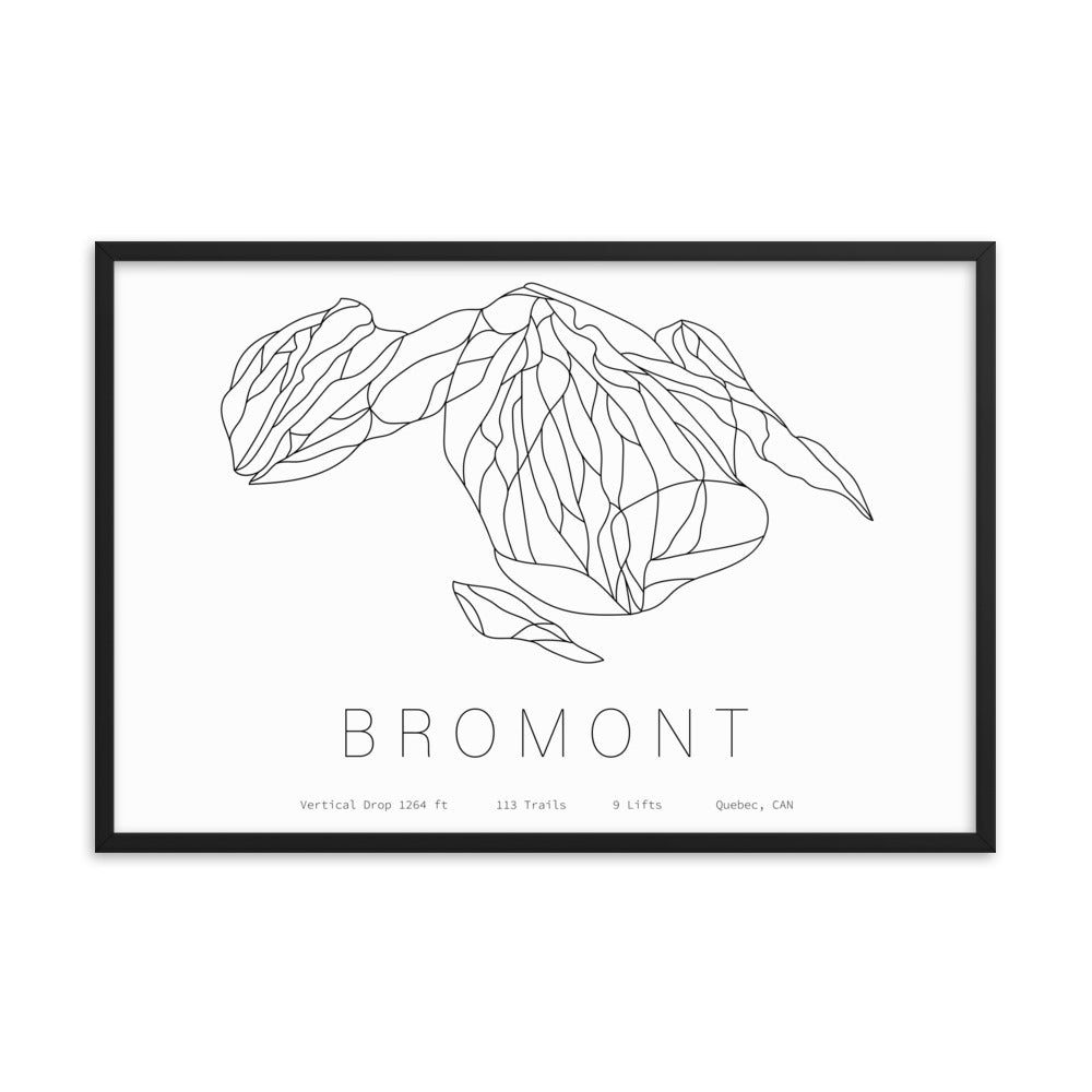 Framed Poster - Bromont