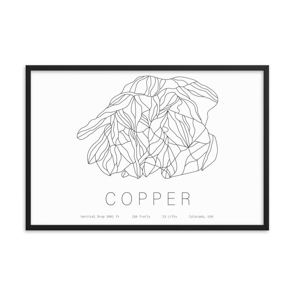 Framed Poster - Copper