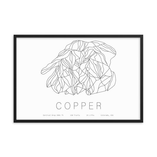 Framed Poster - Copper