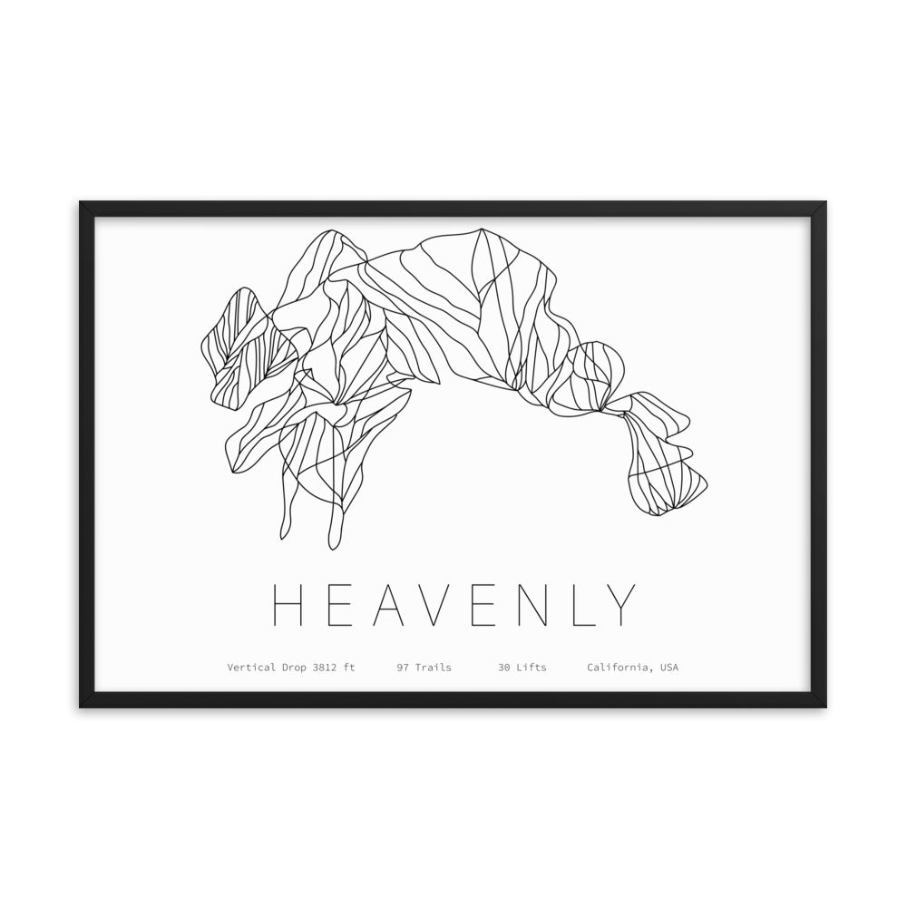 Framed Poster - Heavenly