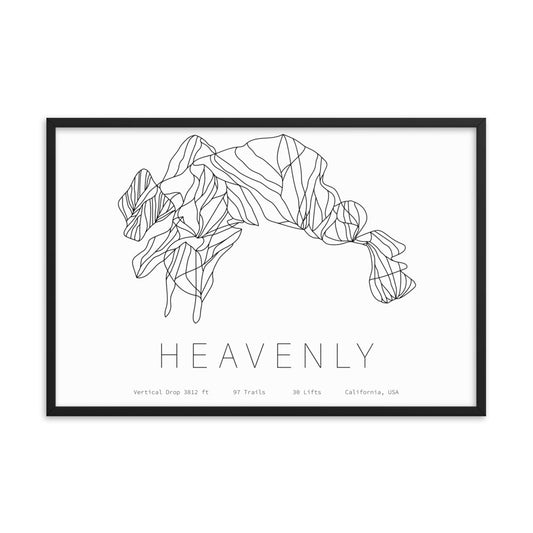 Framed Poster - Heavenly