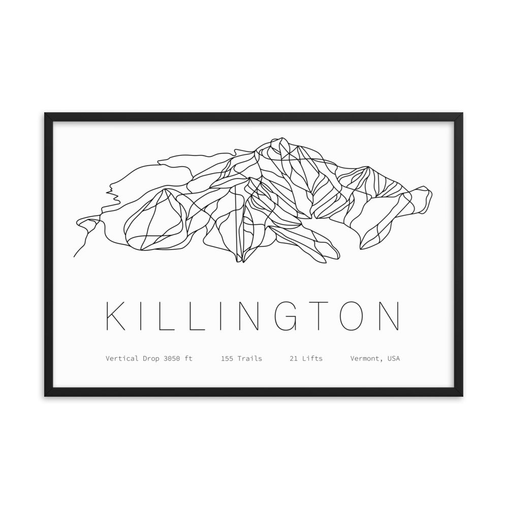 Framed Poster - Killington