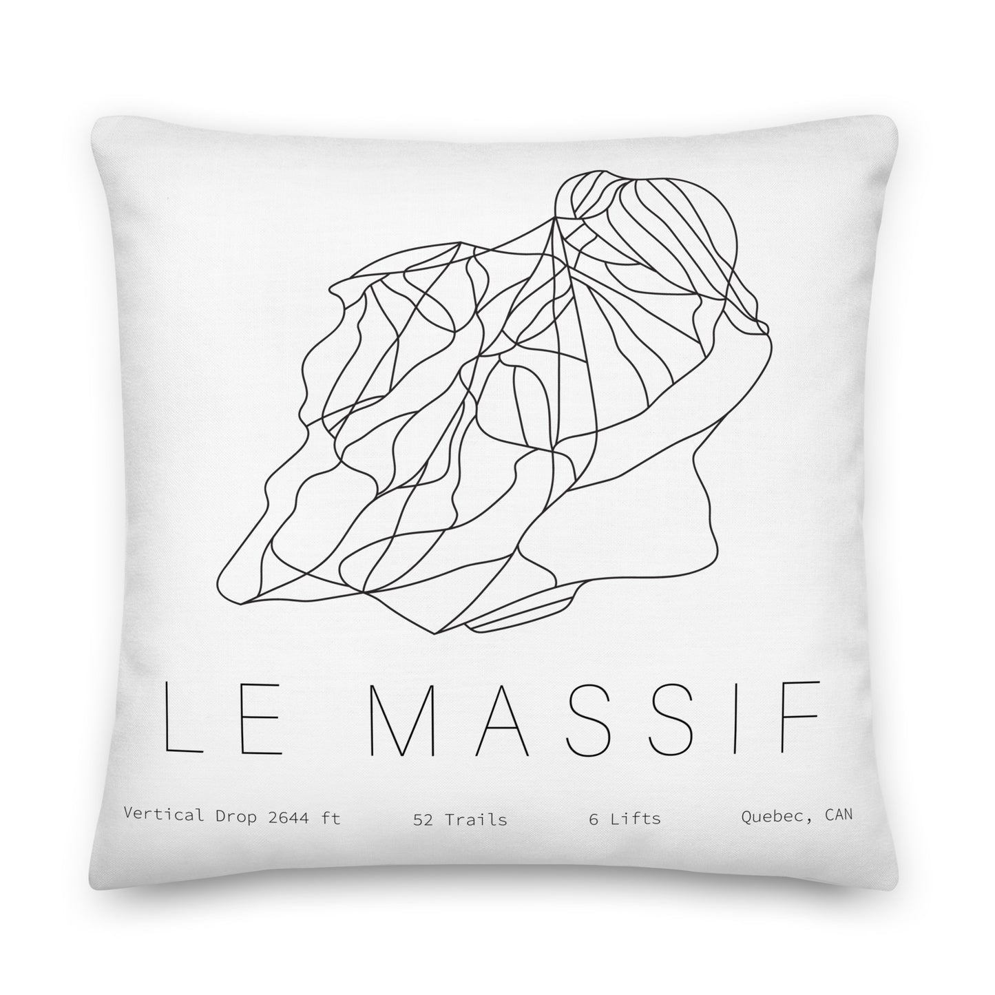 Premium Pillow - Le Massif