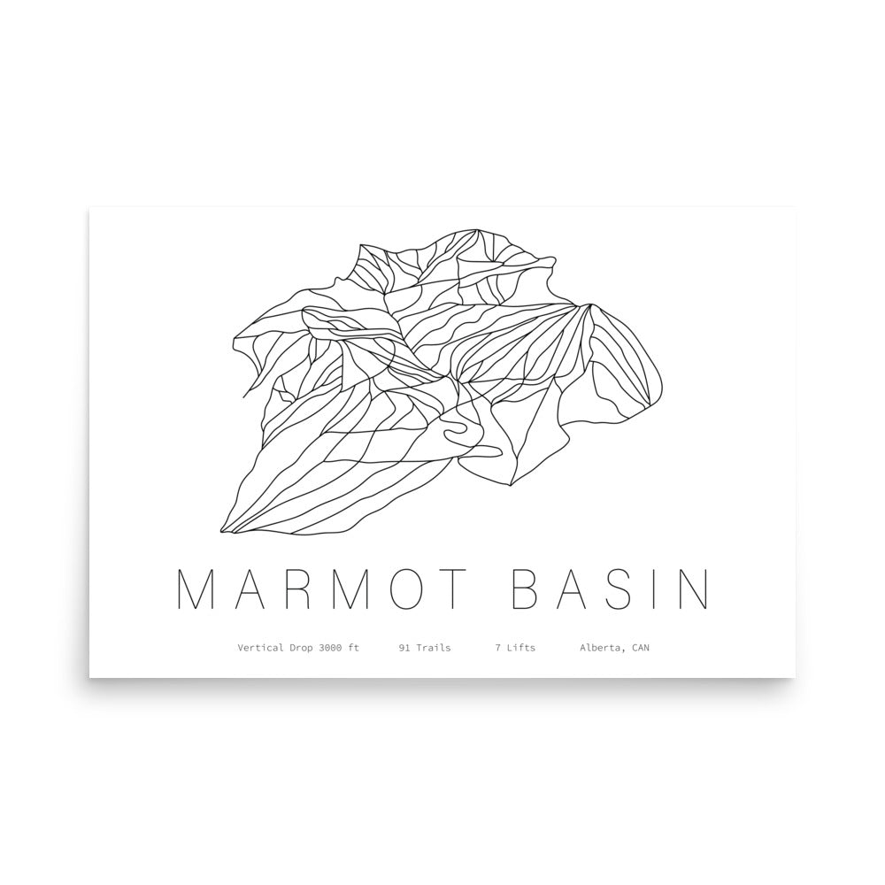 Poster - Marmot Basin