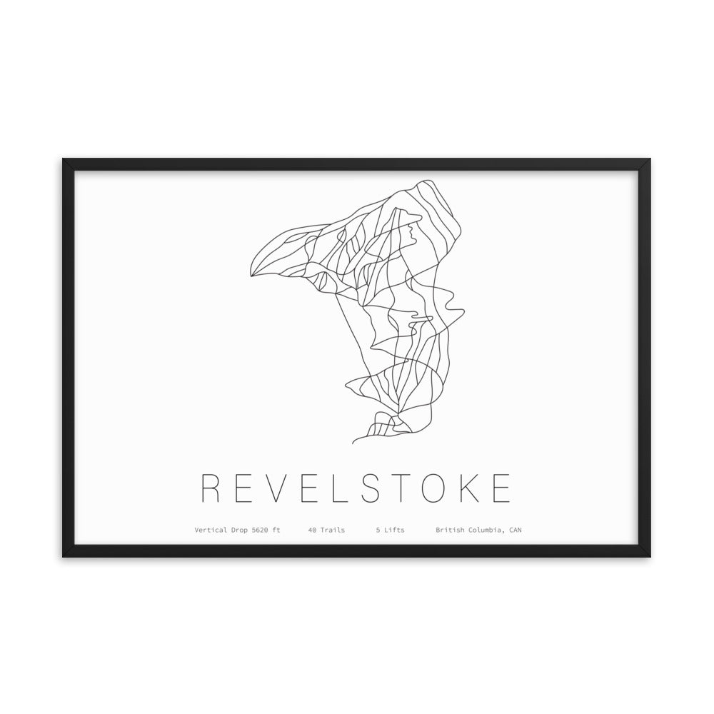 Framed Poster - Revelstoke