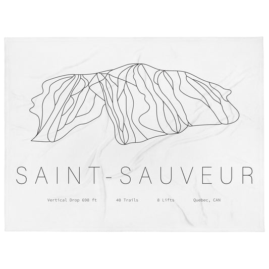 Throw Blanket - Saint-Sauveur