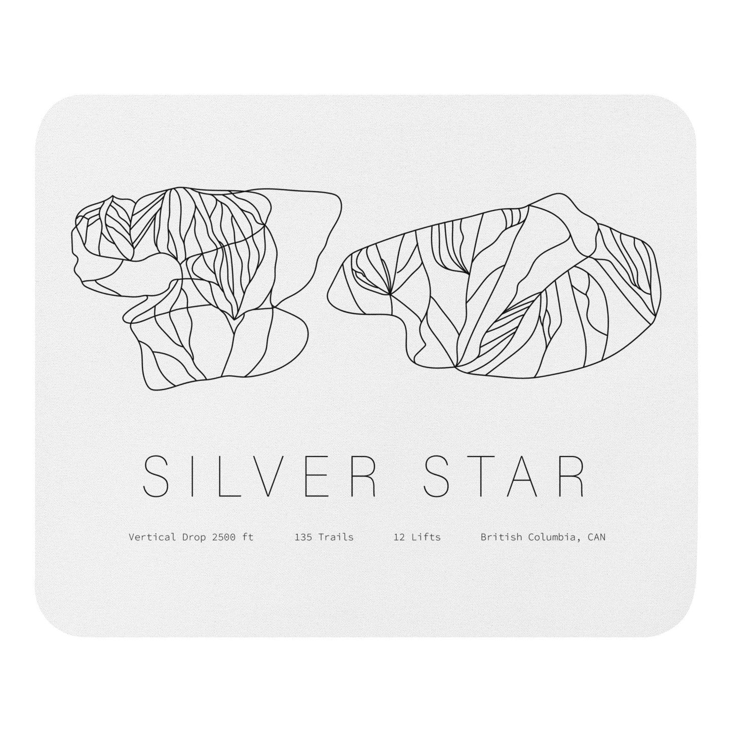 Mouse Pad - Silver Star