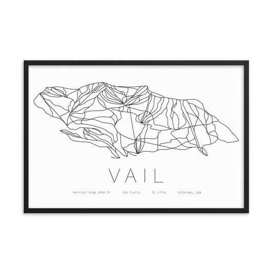 Framed Poster - Vail