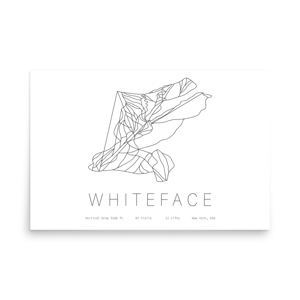 Poster - Whiteface