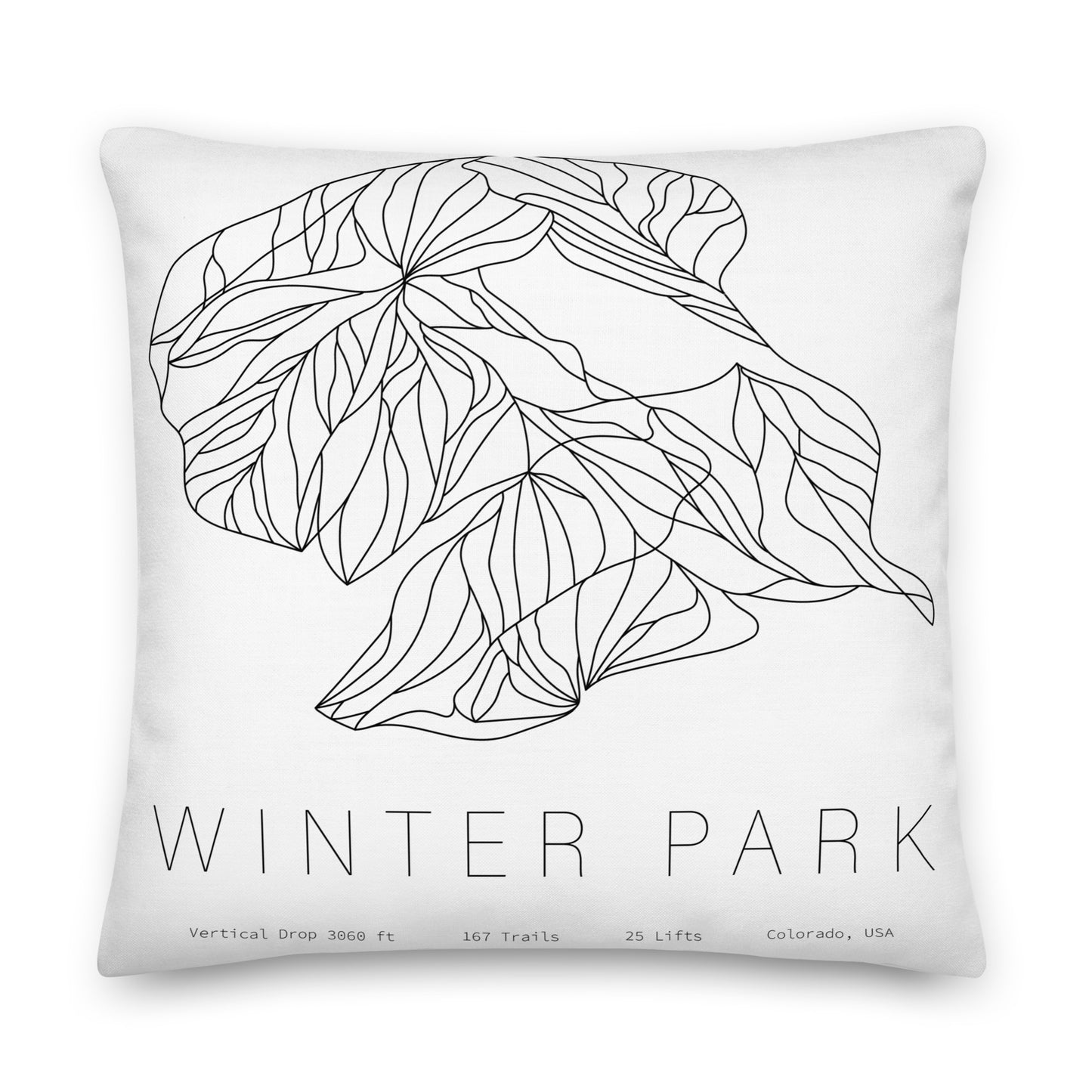 Premium Pillow - Winter Park