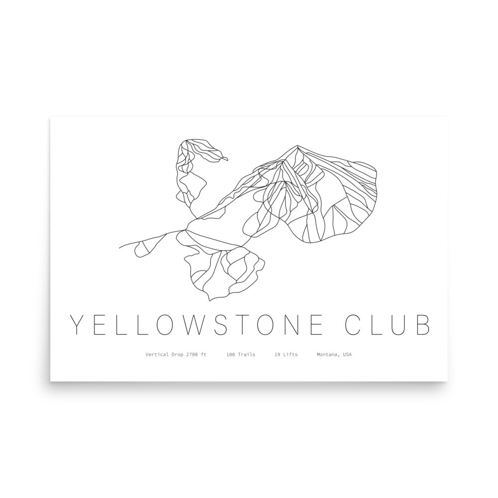 Poster - Yellowstone Club