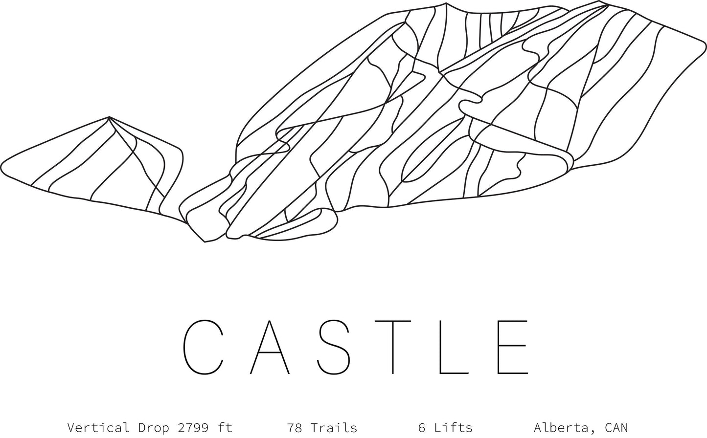 Water Bottle - Castle