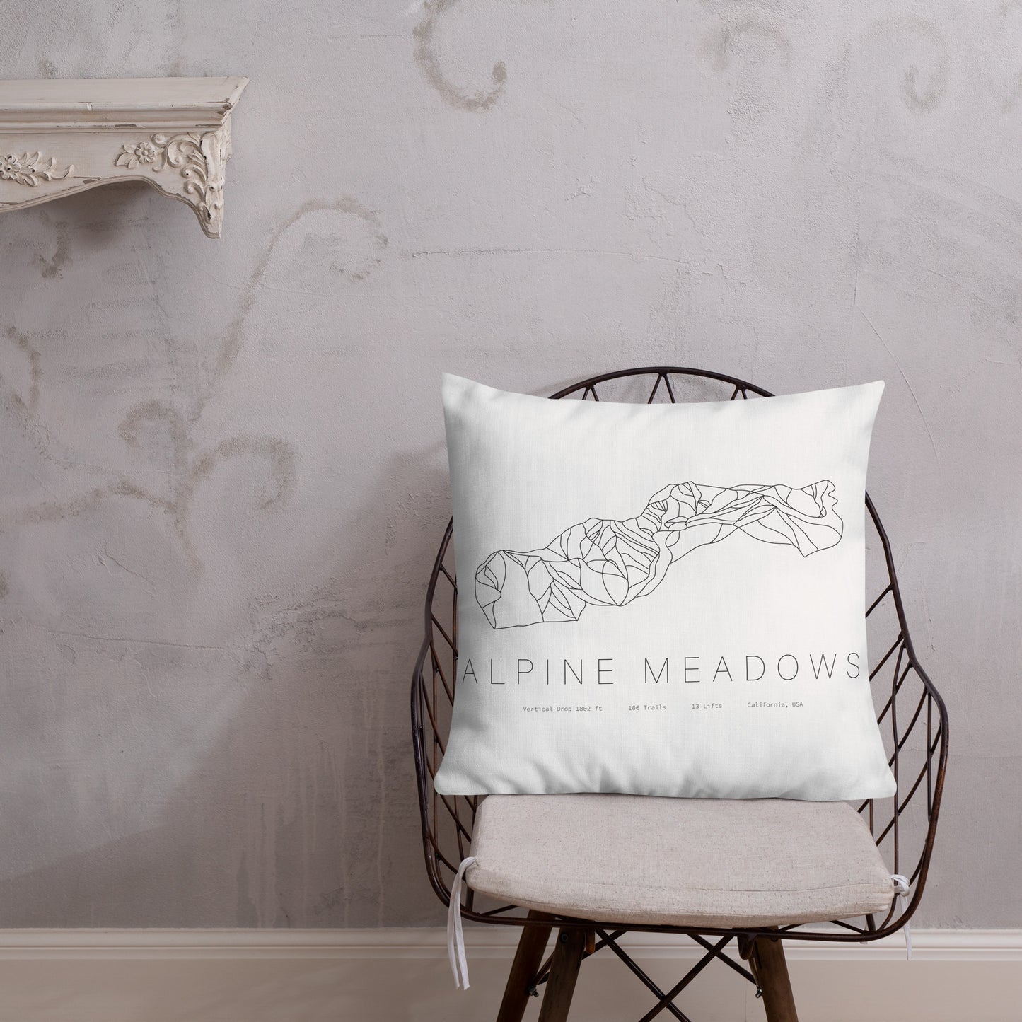 Premium Pillow - Alpine Meadows