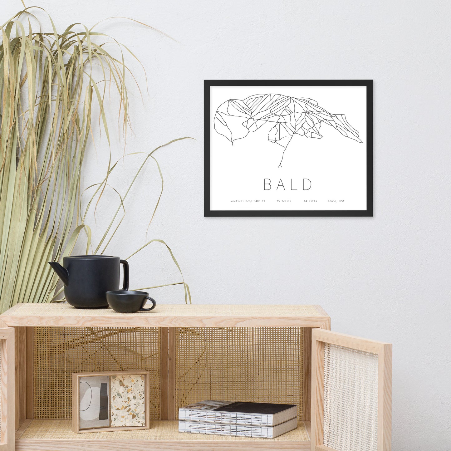 Framed Poster - Bald