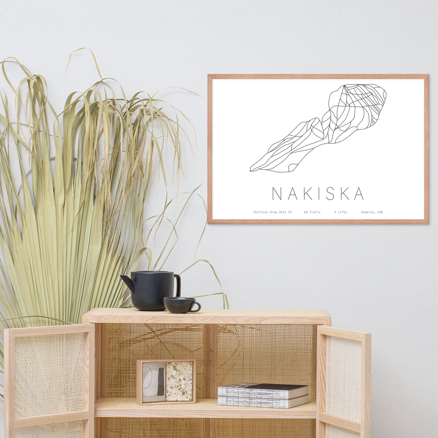 Framed Poster - Nakiska