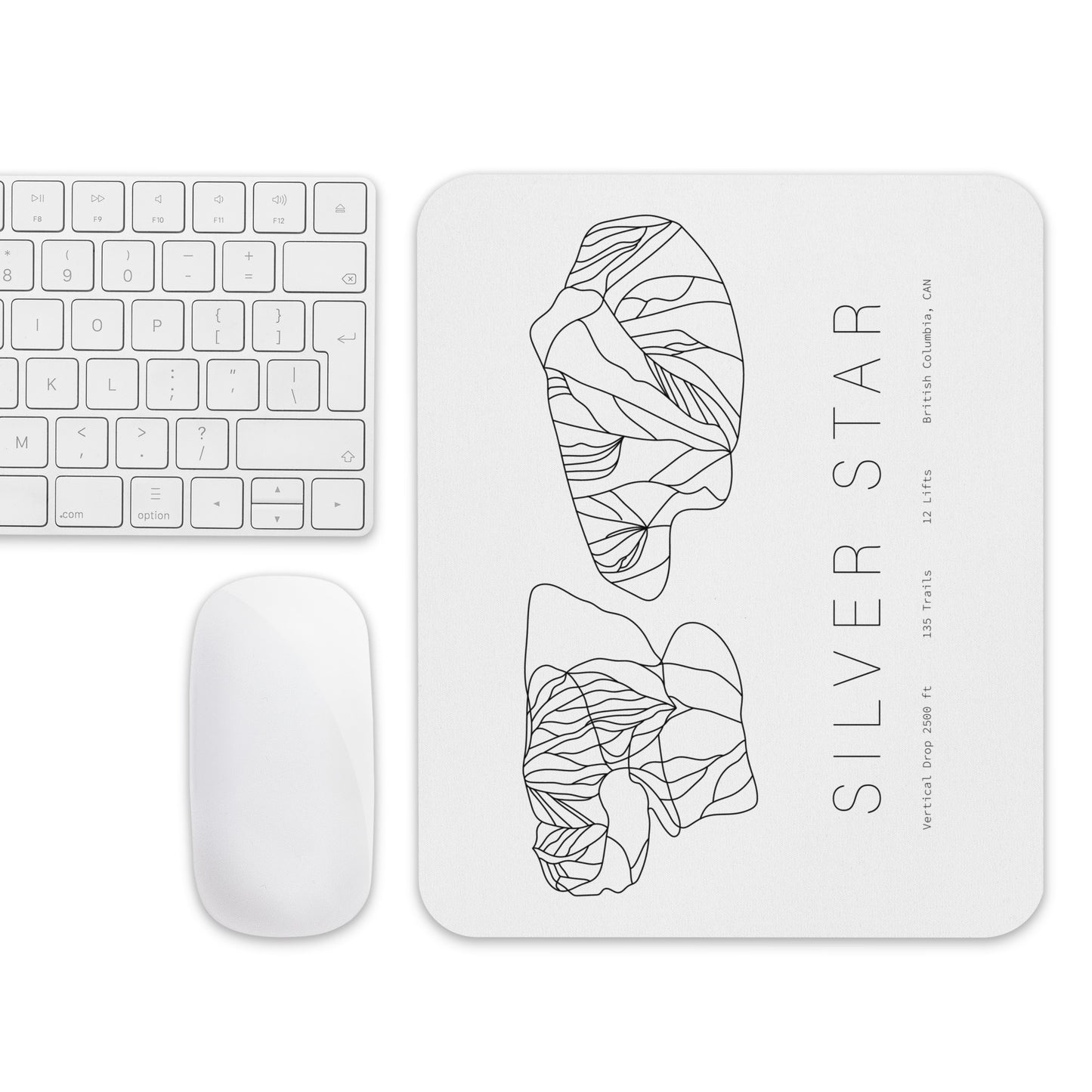 Mouse Pad - Silver Star