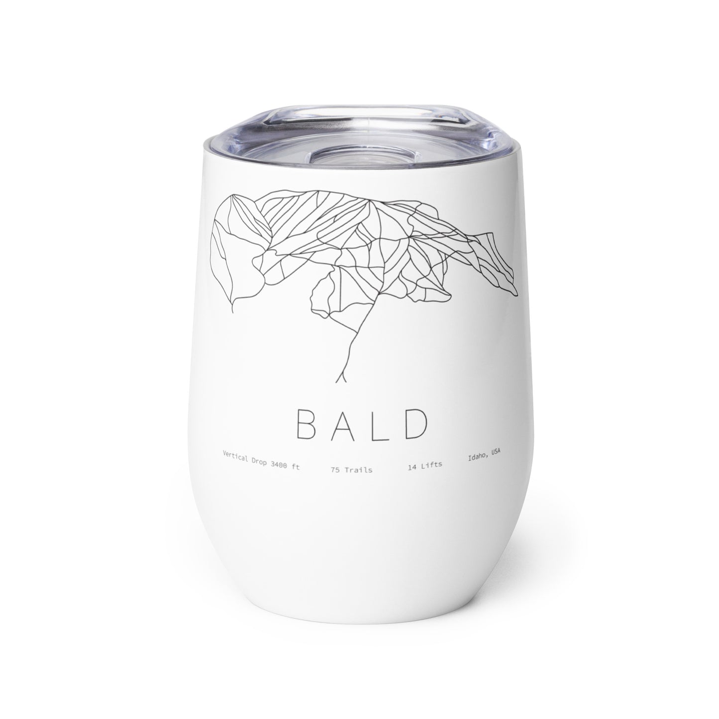 Wine Tumbler - Bald