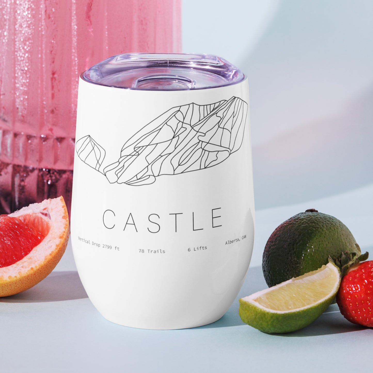 Wine Tumbler - Castle