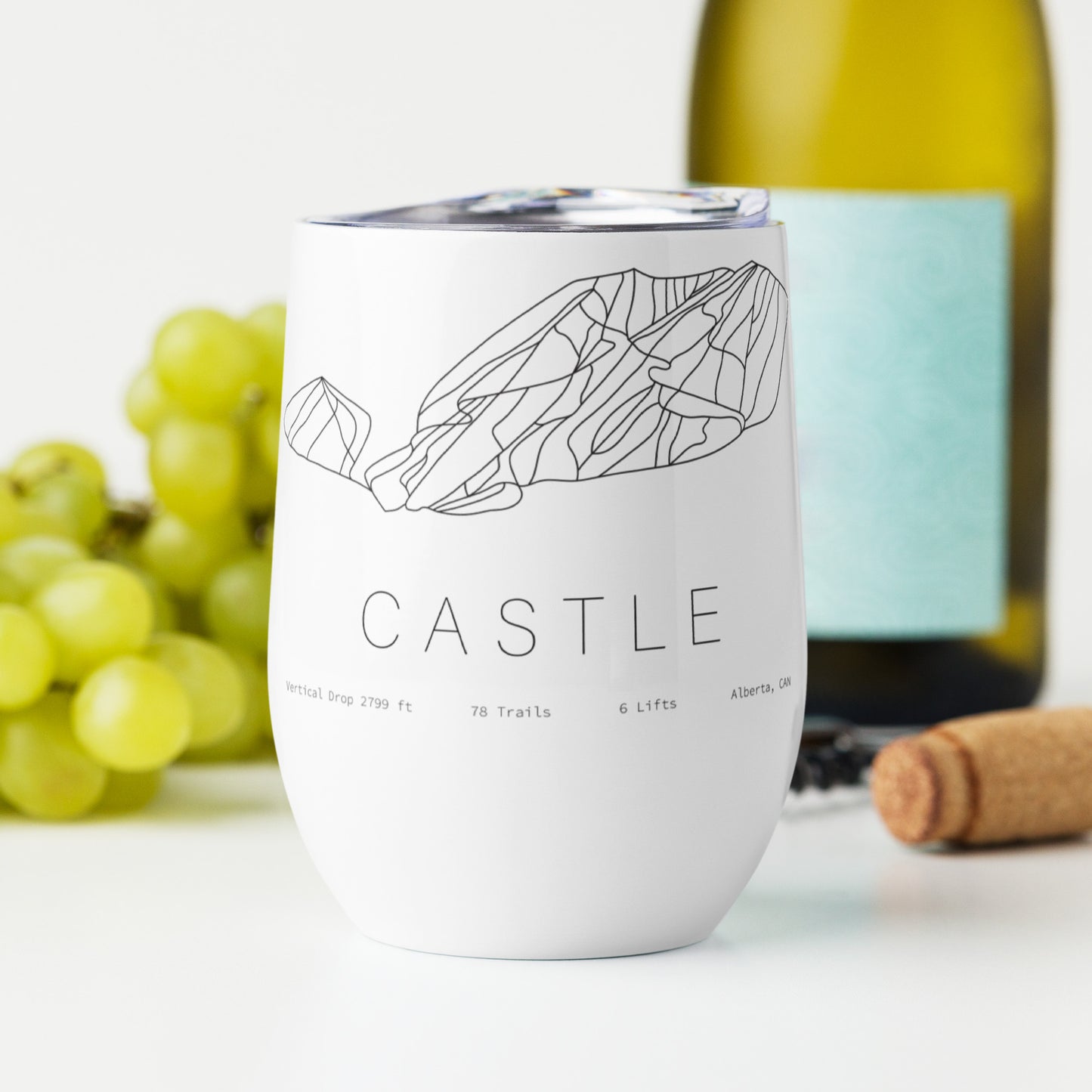 Wine Tumbler - Castle