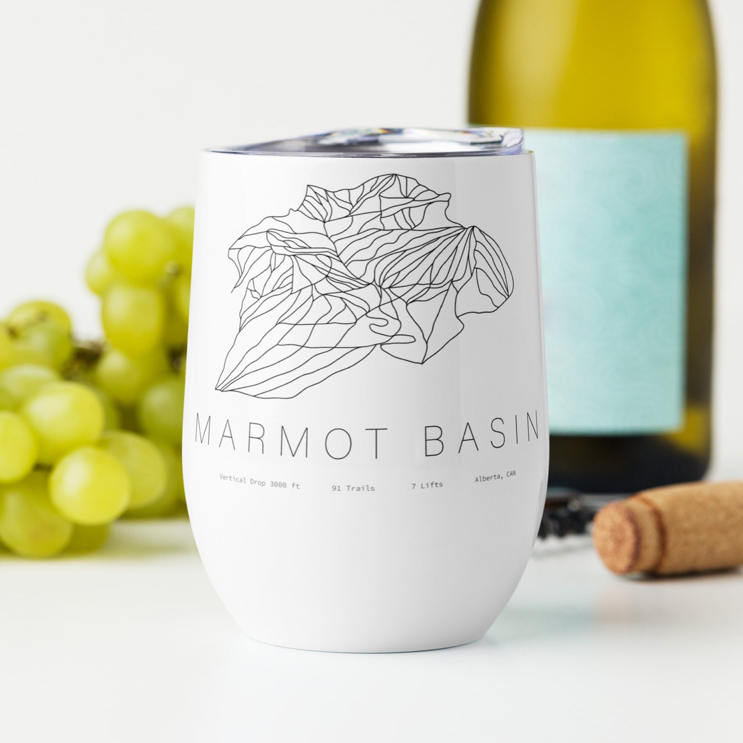 Wine Tumbler - Marmot Basin