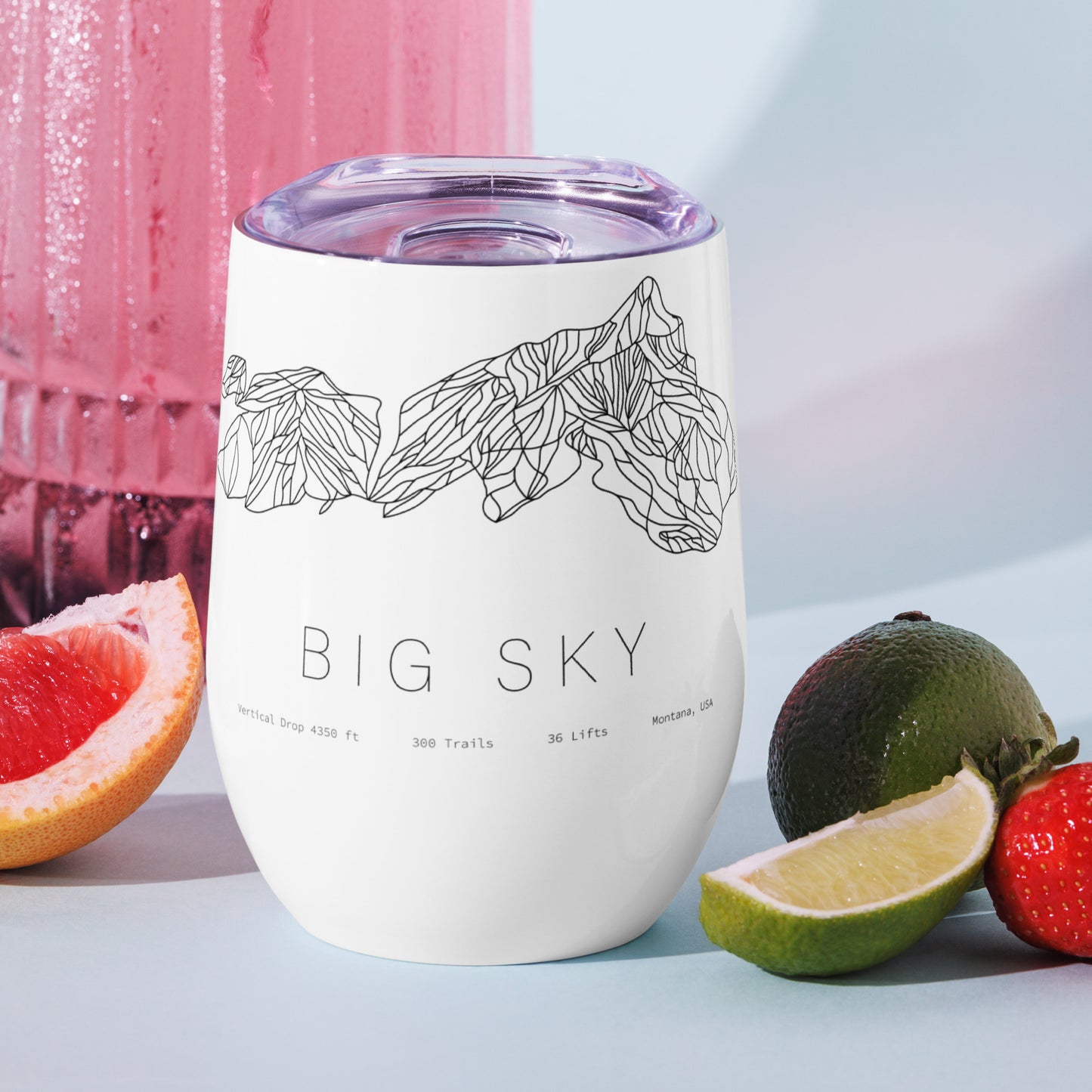 Wine Tumbler - Big Sky